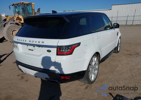 2018 Land Rover Range Rover Sport Hse из США, поврежденный, VIN SALWR2RV2JA806761
